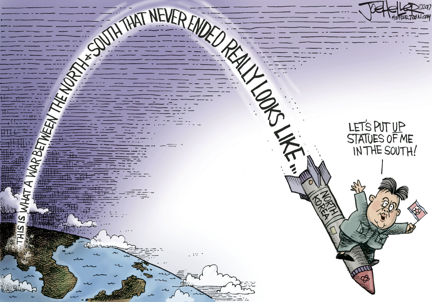 Nkorea by Joe Heller